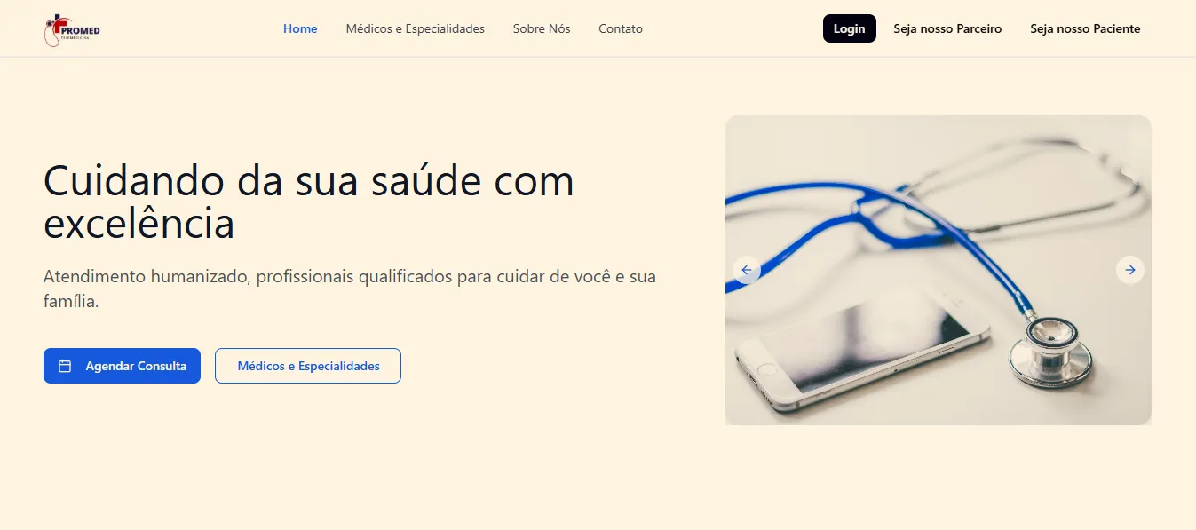 PreDoctor — página inicial